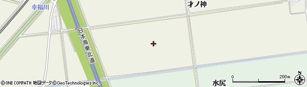 山形県酒田市吉田才ノ神周辺の地図