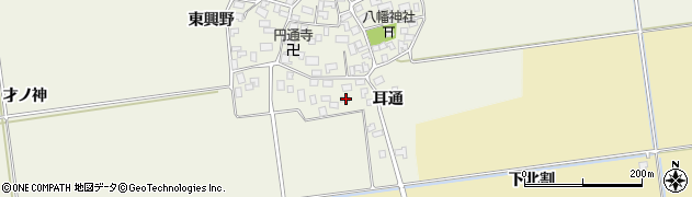 山形県酒田市吉田才ノ神8周辺の地図