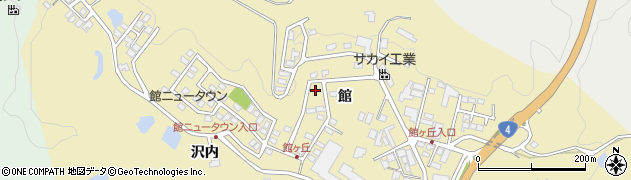 館ヶ丘第1児童公園周辺の地図