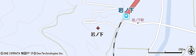 岩手県一関市東山町松川岩ノ下149周辺の地図
