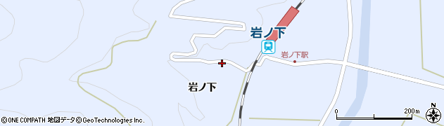 岩手県一関市東山町松川岩ノ下173-2周辺の地図