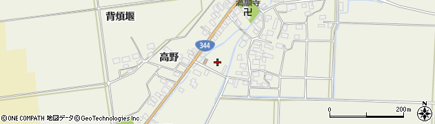 山形県酒田市安田大平299周辺の地図
