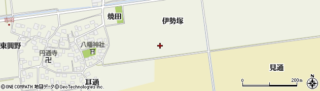 山形県酒田市吉田周辺の地図