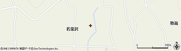 岩手県一関市室根町折壁若菜沢201周辺の地図