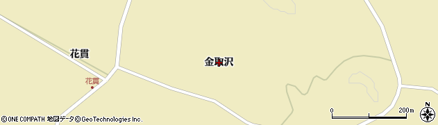 岩手県一関市千厩町奥玉（金取沢）周辺の地図
