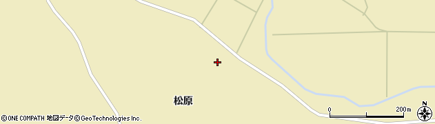 岩手県一関市千厩町奥玉松原80周辺の地図