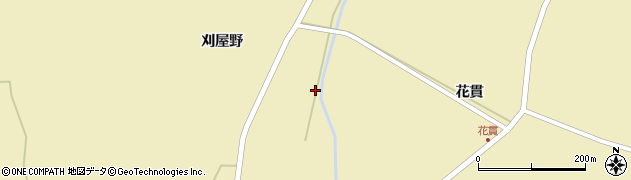 千厩川周辺の地図