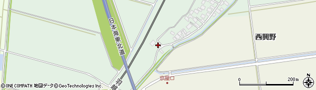 山形県酒田市保岡屋敷添2周辺の地図
