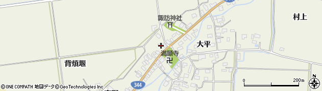 山形県酒田市安田大平15周辺の地図