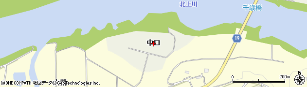 岩手県一関市舞川（中口）周辺の地図