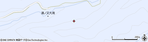 秋田県湯沢市秋ノ宮（国有林字湯ノ又）周辺の地図