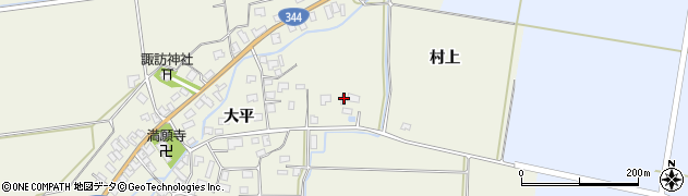 山形県酒田市安田大平9-1周辺の地図