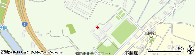 山形県酒田市宮海明治1周辺の地図