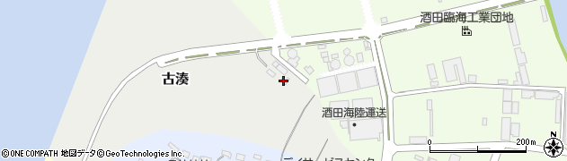 山形県酒田市古湊88-9周辺の地図