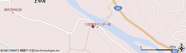 岩手県一関市厳美町中道275周辺の地図