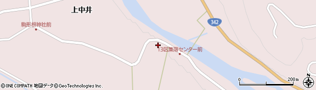 岩手県一関市厳美町中道221周辺の地図