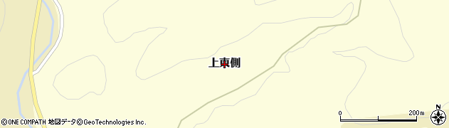 宮城県気仙沼市上東側周辺の地図
