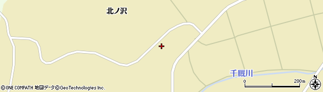 岩手県一関市千厩町奥玉北ノ沢43周辺の地図
