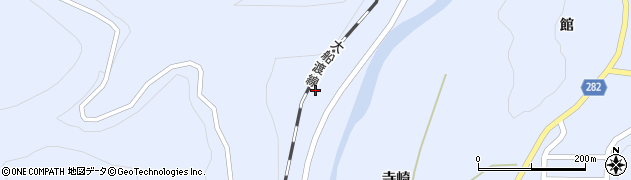 岩手県一関市東山町松川岩ノ下225周辺の地図