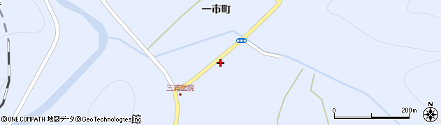 岩手県一関市東山町松川（六日町）周辺の地図
