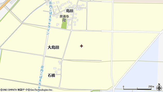 〒999-8225 山形県酒田市大島田の地図