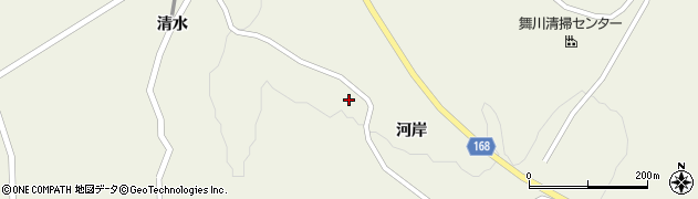 岩手県一関市舞川河岸25周辺の地図