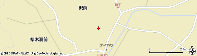 岩手県一関市千厩町奥玉沢前114周辺の地図