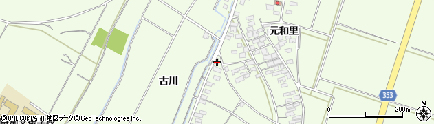 山形県酒田市藤塚南畑1周辺の地図