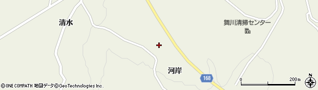 岩手県一関市舞川河岸26周辺の地図