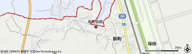 岩手県一関市中里沢田393周辺の地図