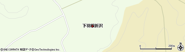 岩手県一関市大東町摺沢（下羽根折沢）周辺の地図