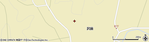 岩手県一関市千厩町奥玉沢前76周辺の地図