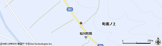 岩手県一関市東山町松川町裏ノ上2周辺の地図