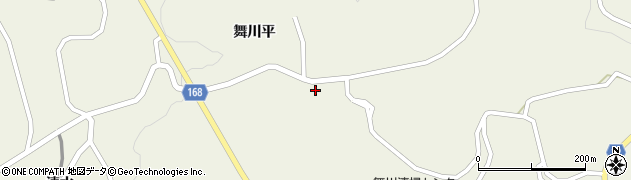 岩手県一関市舞川河岸62周辺の地図
