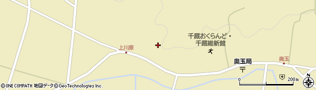 岩手県一関市千厩町奥玉上川原43周辺の地図
