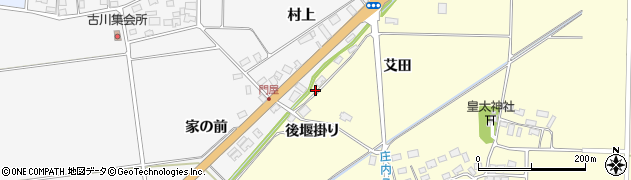 山形県酒田市大島田艾田79-2周辺の地図