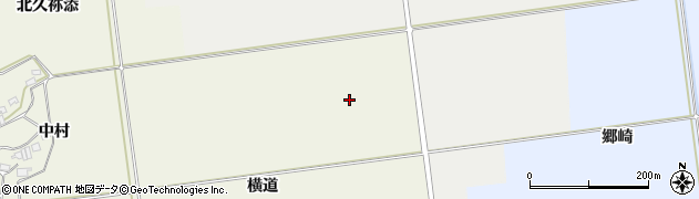 山形県酒田市庭田（横道）周辺の地図
