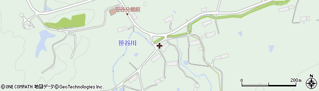 岩手県一関市赤荻笹谷41周辺の地図