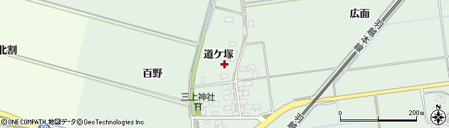 山形県酒田市保岡道ケ塚16-4周辺の地図