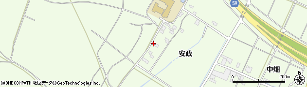 山形県酒田市宮海安政243周辺の地図