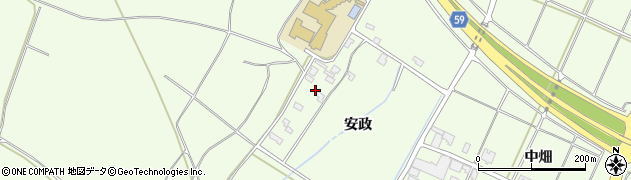 山形県酒田市宮海安政241周辺の地図