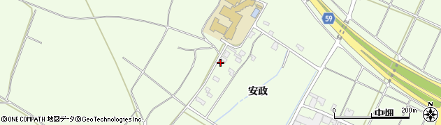 山形県酒田市宮海安政240周辺の地図