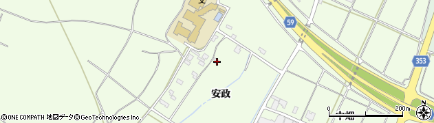 山形県酒田市宮海安政276周辺の地図