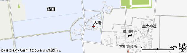 山形県酒田市城輪大場12周辺の地図