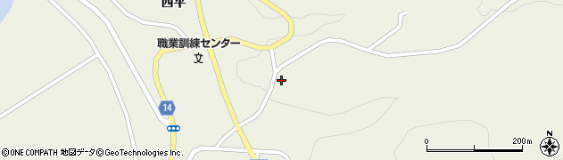 岩手県一関市舞川谷地22-1周辺の地図
