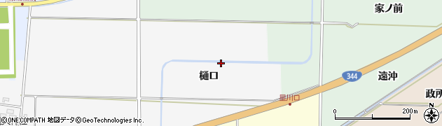 山形県酒田市刈穂（樋口）周辺の地図