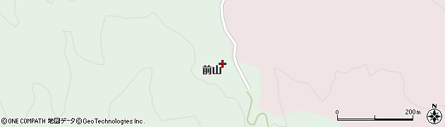 山形県酒田市常禅寺前山158周辺の地図