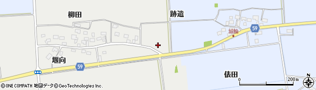 山形県酒田市豊原福升田44周辺の地図