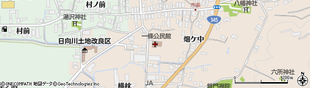 山形県酒田市市条村ノ前25-3周辺の地図