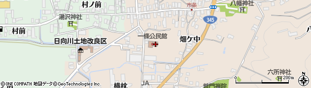 山形県酒田市市条村ノ前25周辺の地図